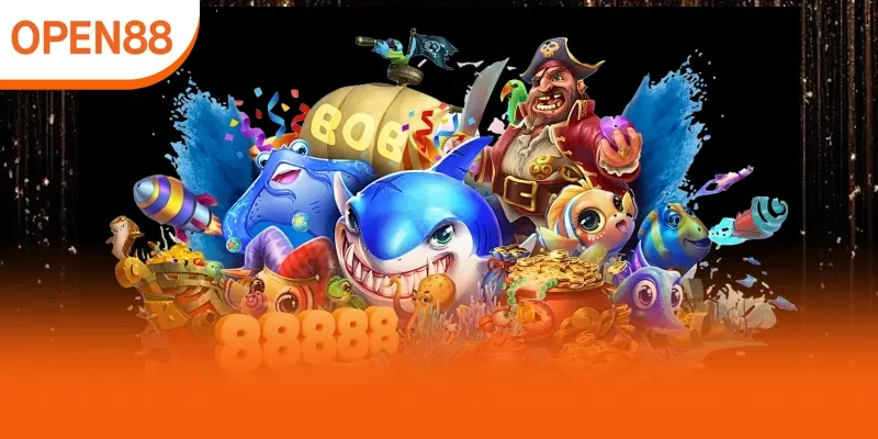 Bắn cá đổi thưởng trực tuyến hấp dẫn tại Open88